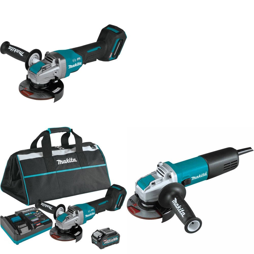 Makita GAG13Z Grinder Kit W/ GAG13M1 Kit and FREE GA4570