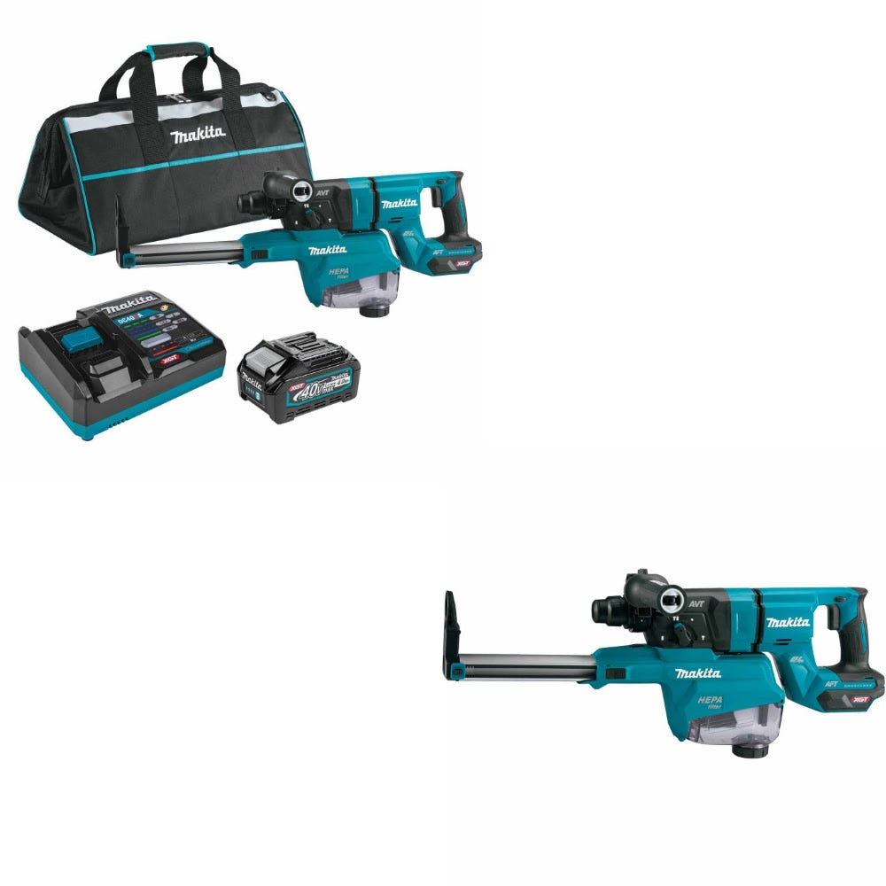 Makita GRH07M1W Rotary Hammer Kit W/ FREE GRH07ZW Rotary Hammer