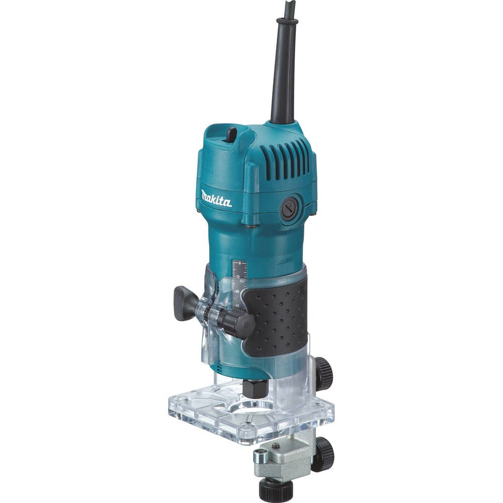 Makita 3709 1/4" Laminate Trimmer, fixed base