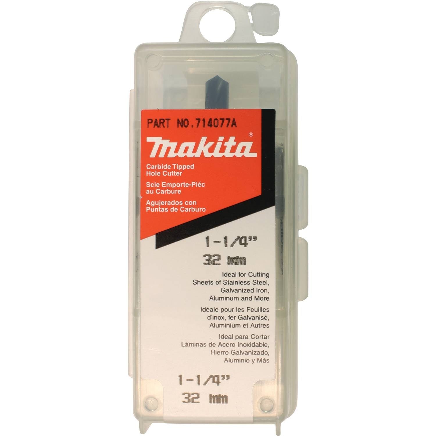 Makita 714077-A 1-1/4" Carbide-Tipped Hole Saw - 2