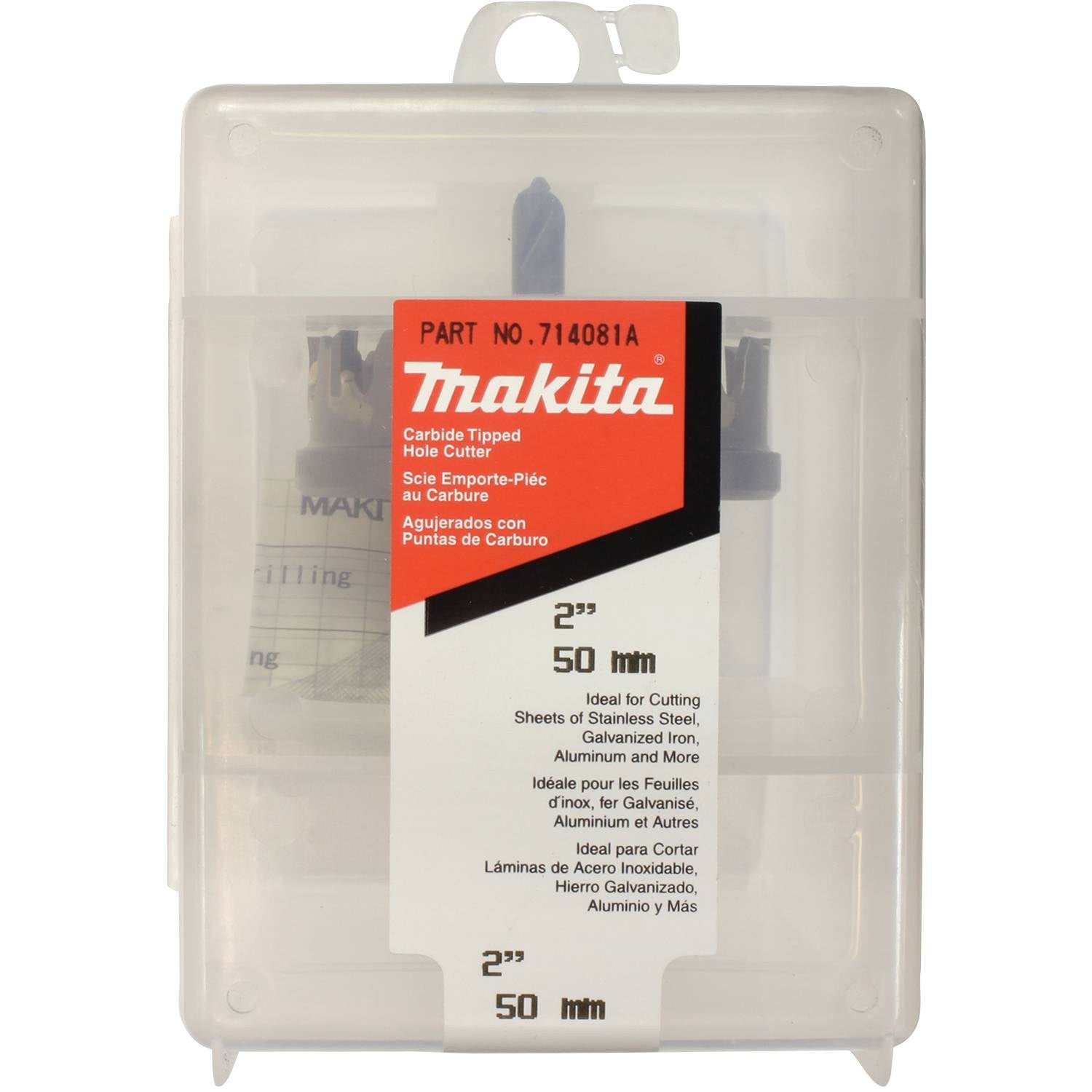 Makita 714081-A 2" Carbide-Tipped Hole Saw - 3