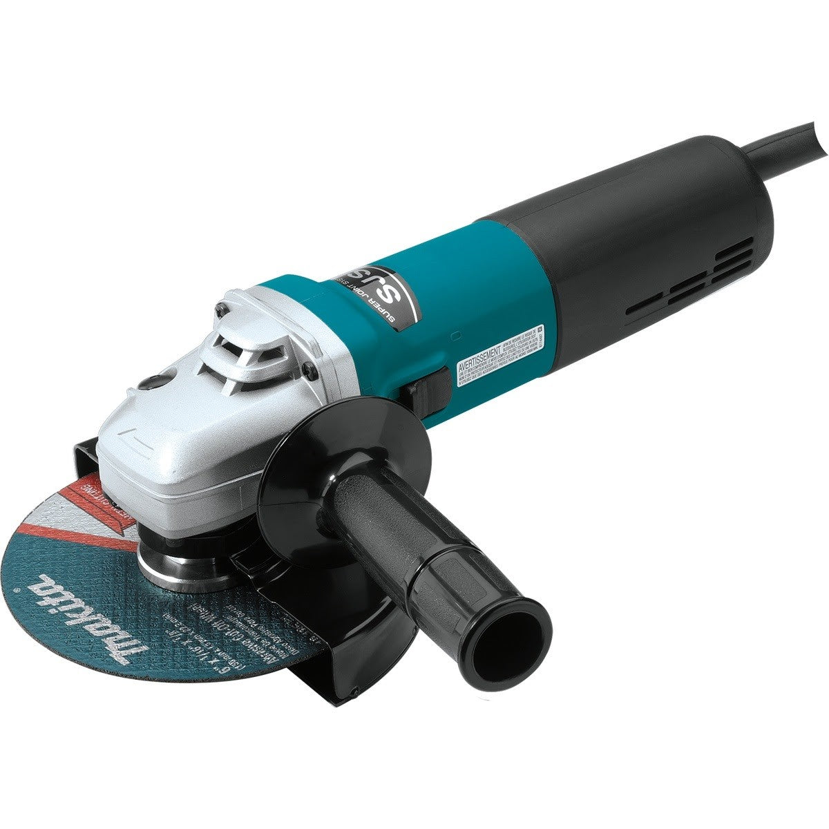 Makita 9566CVR 6 in. SJS High-Power Variable Speed Slide Switch Cut-Off and Angle Grinder