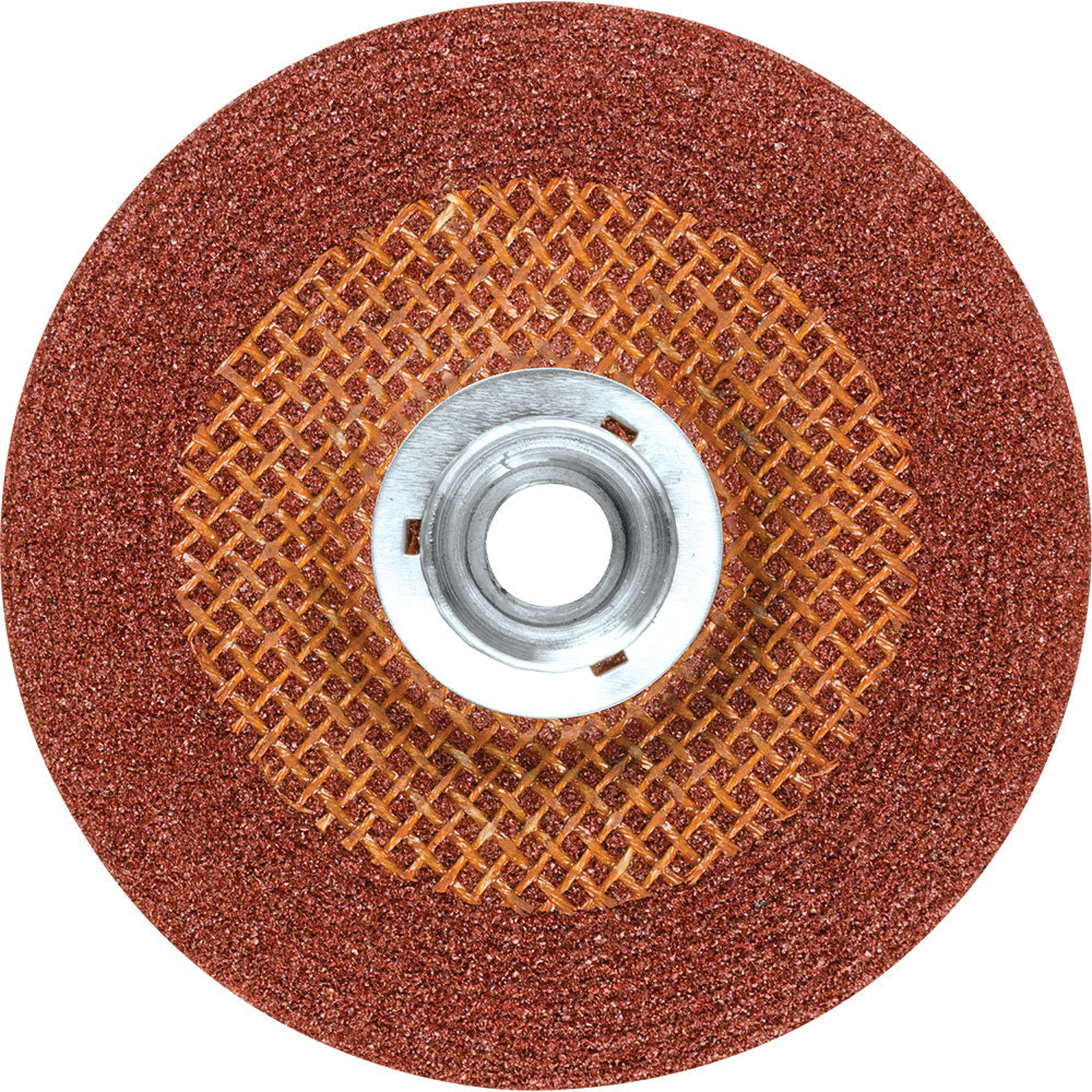 Makita A-95990 5" x 1/4" x 5/8-11" Hubbed INOX Grinding Wheel, 36 Grit - 7