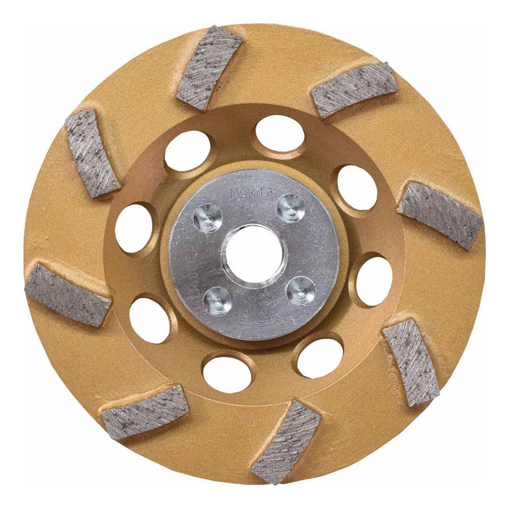 Makita A-96403 4-1/2" Turbo 8 Segment Diamond Cup Wheel, Anti-Vibration