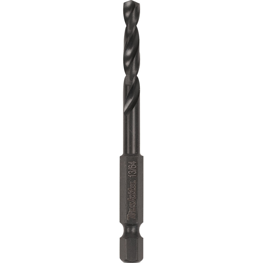 Makita A-97798 13/64" Black Oxide Drill Bit, 1/4" Hex Shank