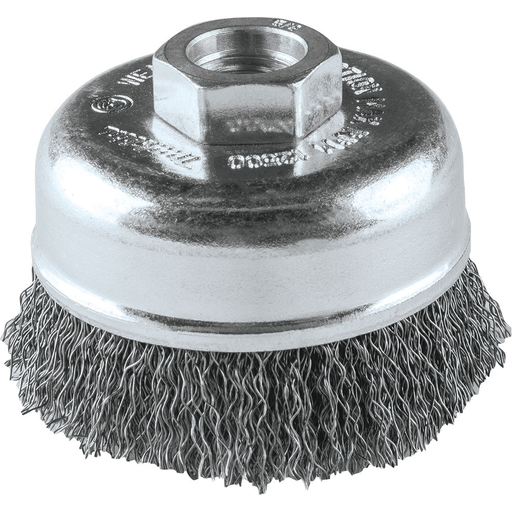 Makita A-98398 3" Crimped Wire Cup Brush, 5/8"-11