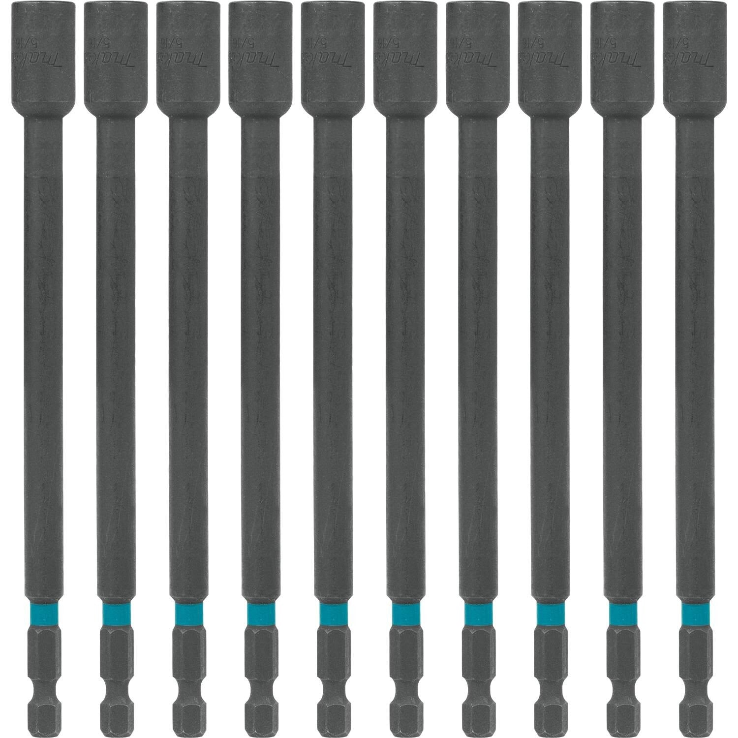 Makita A-99465 ImpactX  5/16" x 6" Magnetic Nut Driver, 10/pk, Bulk