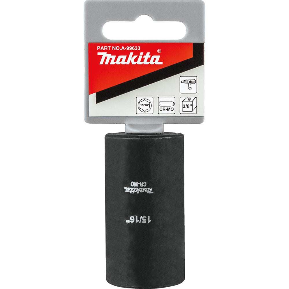 Makita A-99633 15/16" Deep Well Impact Socket, 3/8" Drive - 2