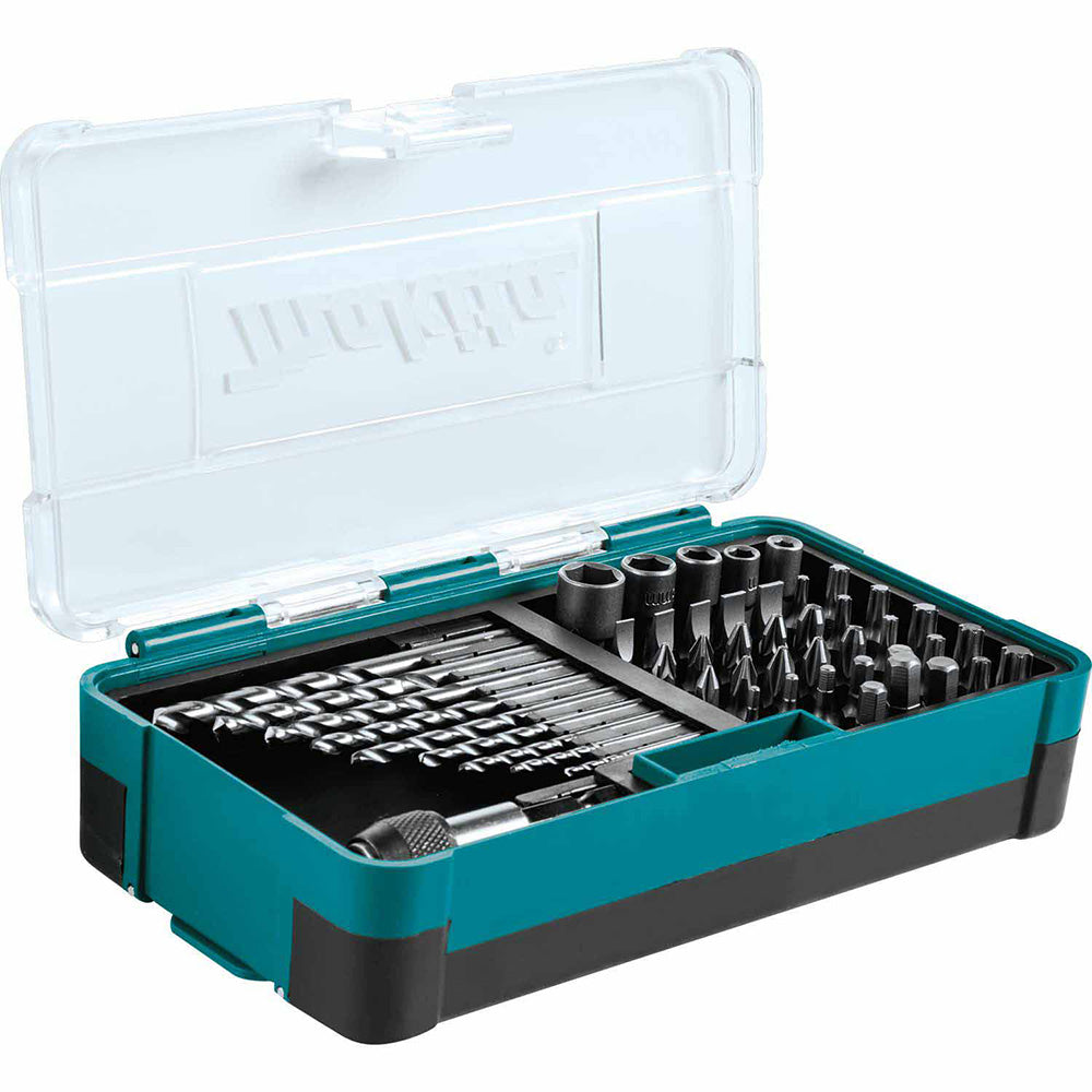 Makita B-36201 48 Piece Metric HSS Socket, Screw Bit, Drill Bit Set - 2