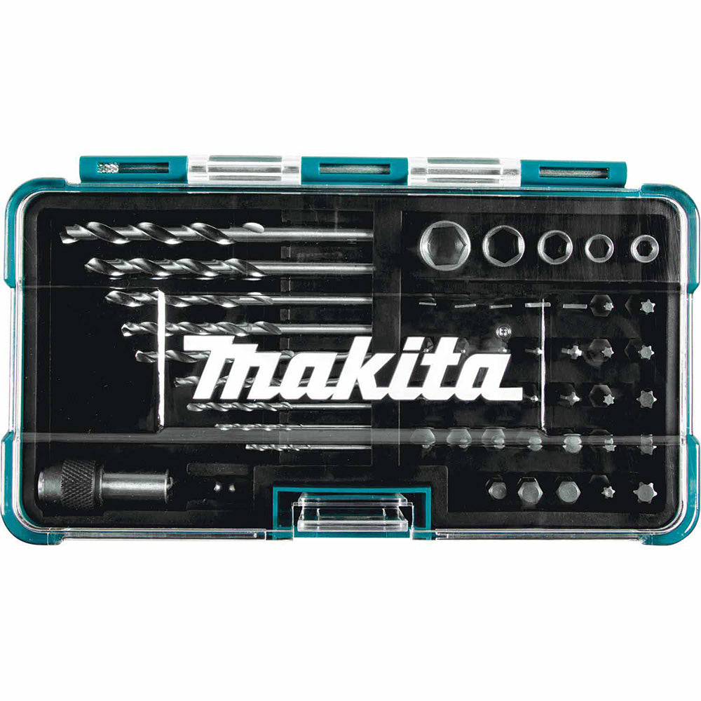 Makita B-36201 48 Piece Metric HSS Socket, Screw Bit, Drill Bit Set - 3