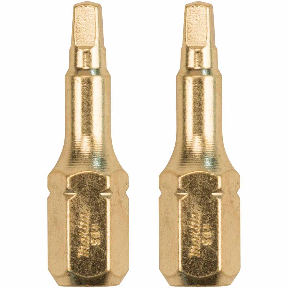 Makita B-44703 Impact GOLD® #1 Square Insert Bit, 2/pk