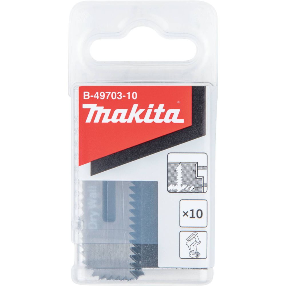 Makita B-49703-10 Cut-Out Saw Blade, Drywall, 10 Pack - 3