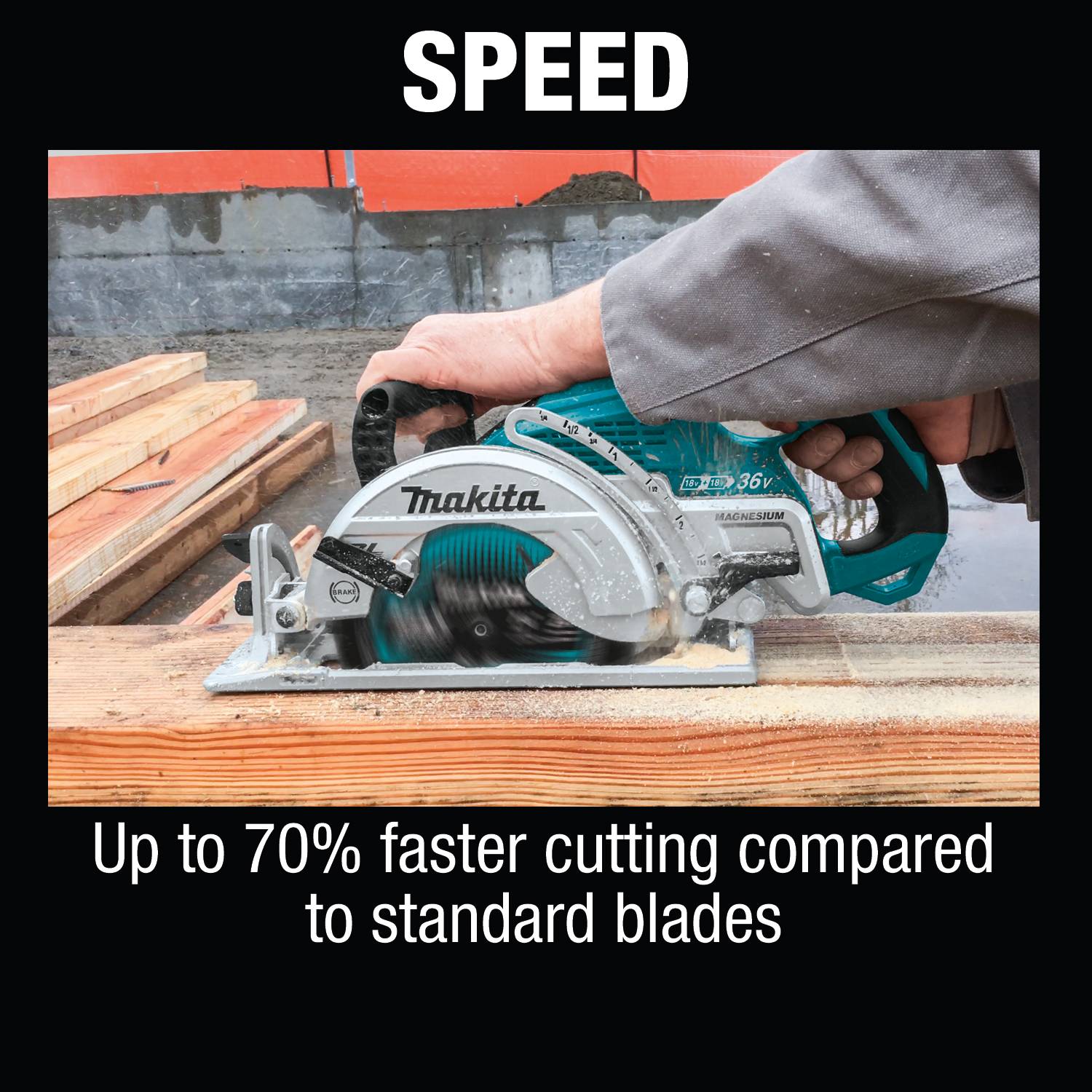 Makita B-61656 7-1/4" 24T Carbide-Tipped Ultra-Thin Kerf Circular Saw Blade - 17