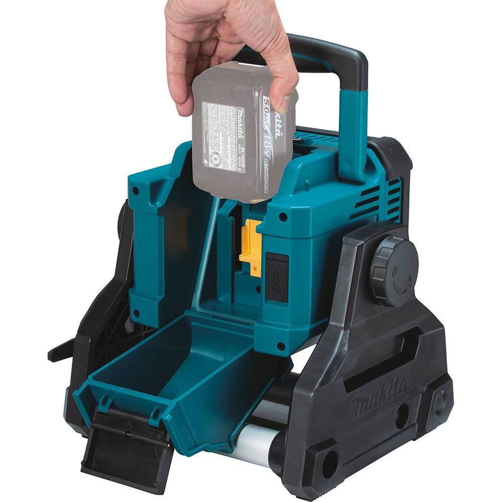 Makita DML811 18V LXT® Lithium-Ion Cordless/Corded Work Light, Light Only - 7