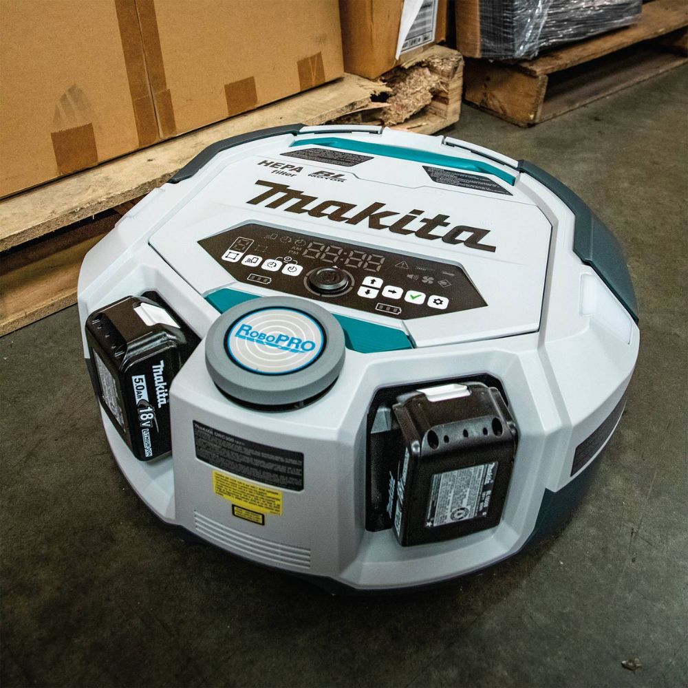 Makita DRC300PT 18V X2 LXT Brushless Cordless Smart Robotic HEPA Filter Vacuum, Kit (5.0Ah) - 11