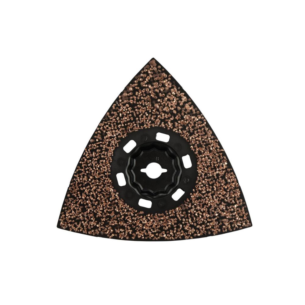 Makita E-08632 StarlockMax Oscillating Multi-Tool 4-1/2" Tungsten Carbide 20 Grit Delta Triangle Sanding Pad