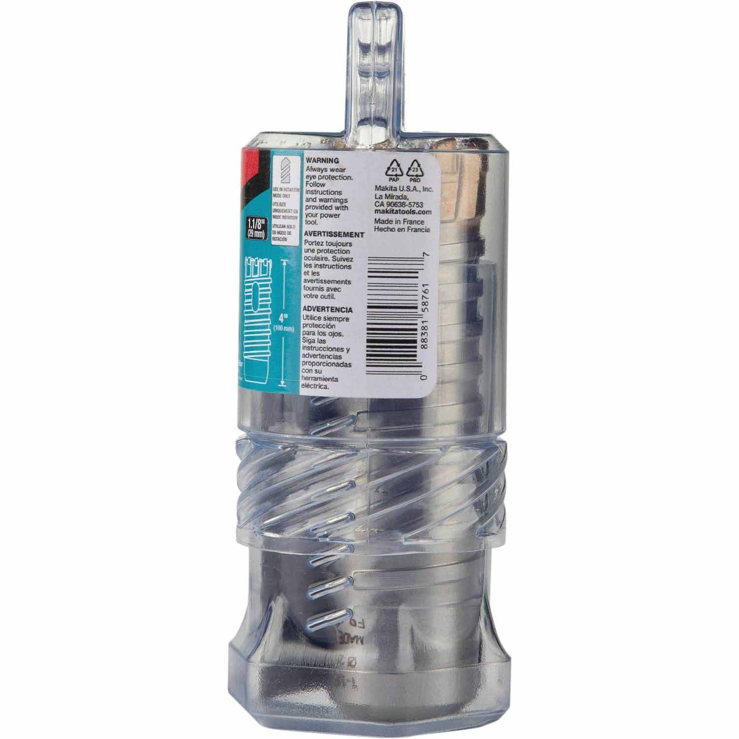 Makita E-12550 1-1/8" x 4" Rebar Cutter Drill Bit (Head Only) - 2