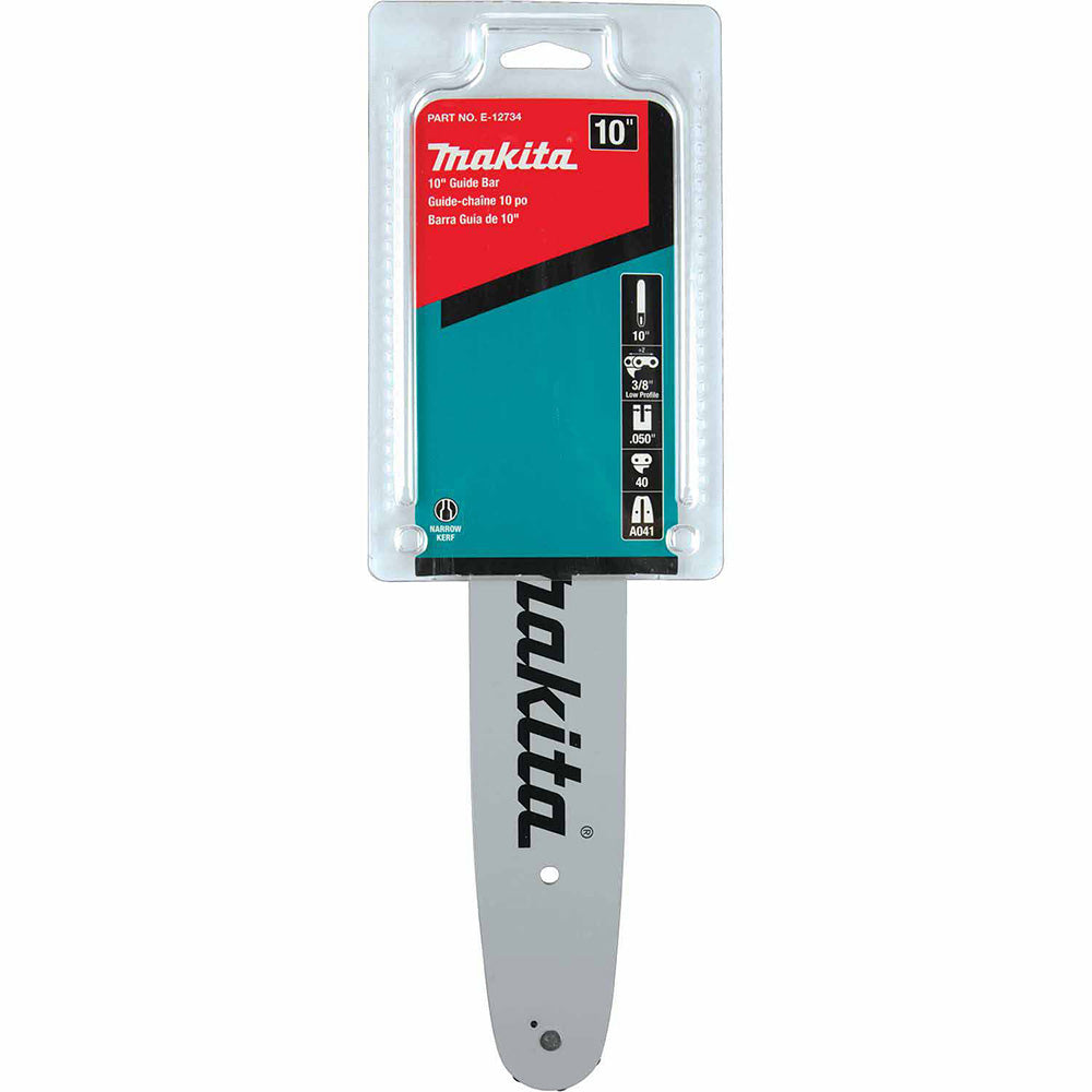 Makita E-12734 10" Guide Bar, 3/8" LP, .050" - 2