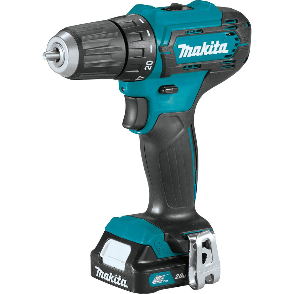 Makita FD09R1 12V Max CXT Lithium-Ion Cordless 3/8 In. Driver-Drill Kit - 2