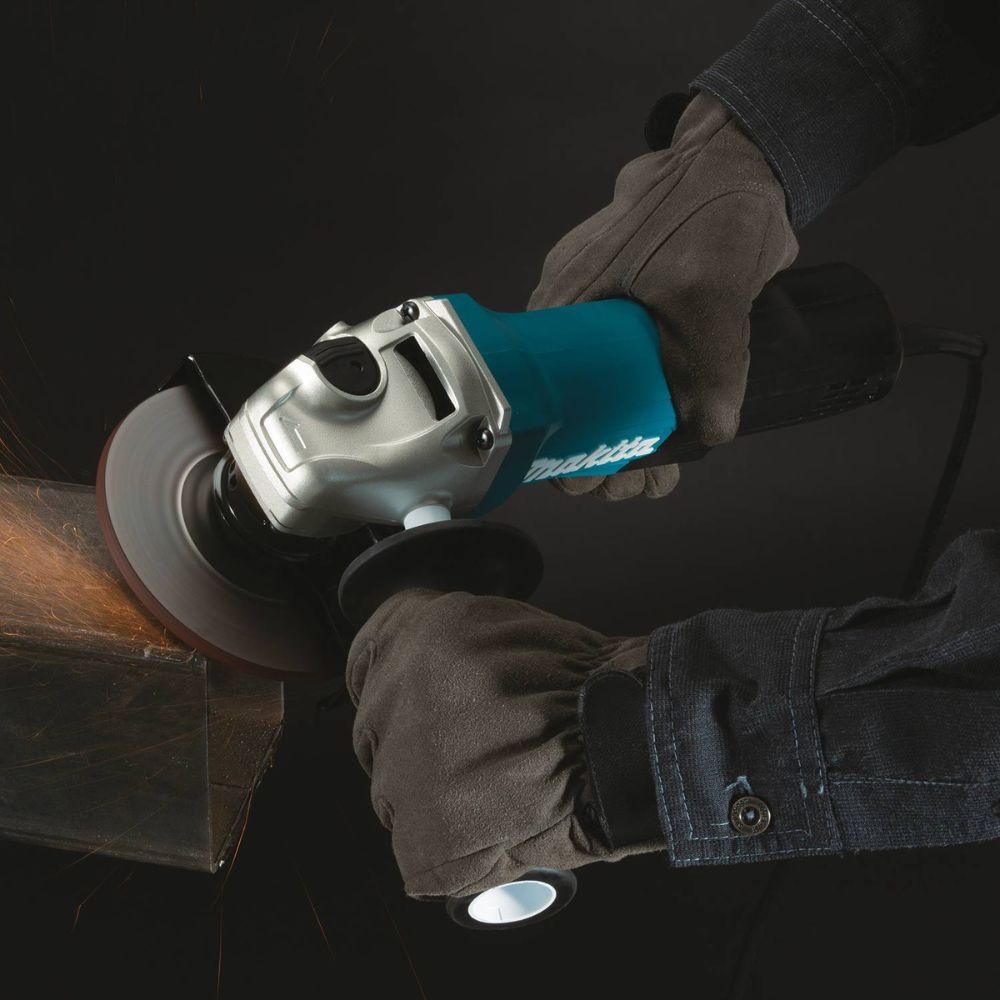 Makita GA4553R 4-1/2" Paddle Switch Angle Grinder, 11 AMP, 11,000 RPM, 5/8" -11, lock-off, no lock-on - 22