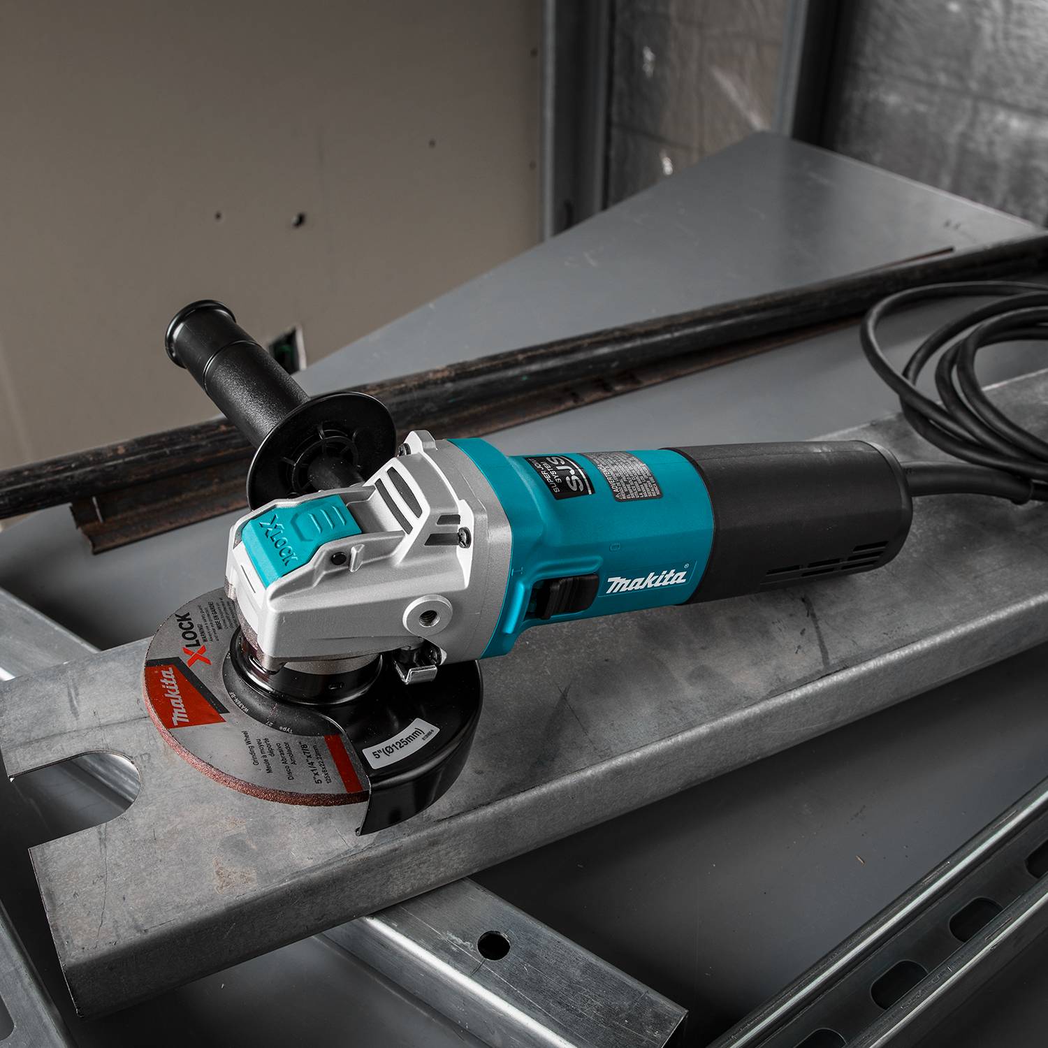 Makita GA5080 5" X-LOCK High-Power Angle Grinder, with SJS - 7