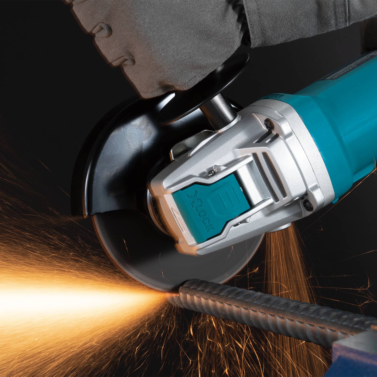 Makita GA5080 5" X-LOCK High-Power Angle Grinder, with SJS - 9