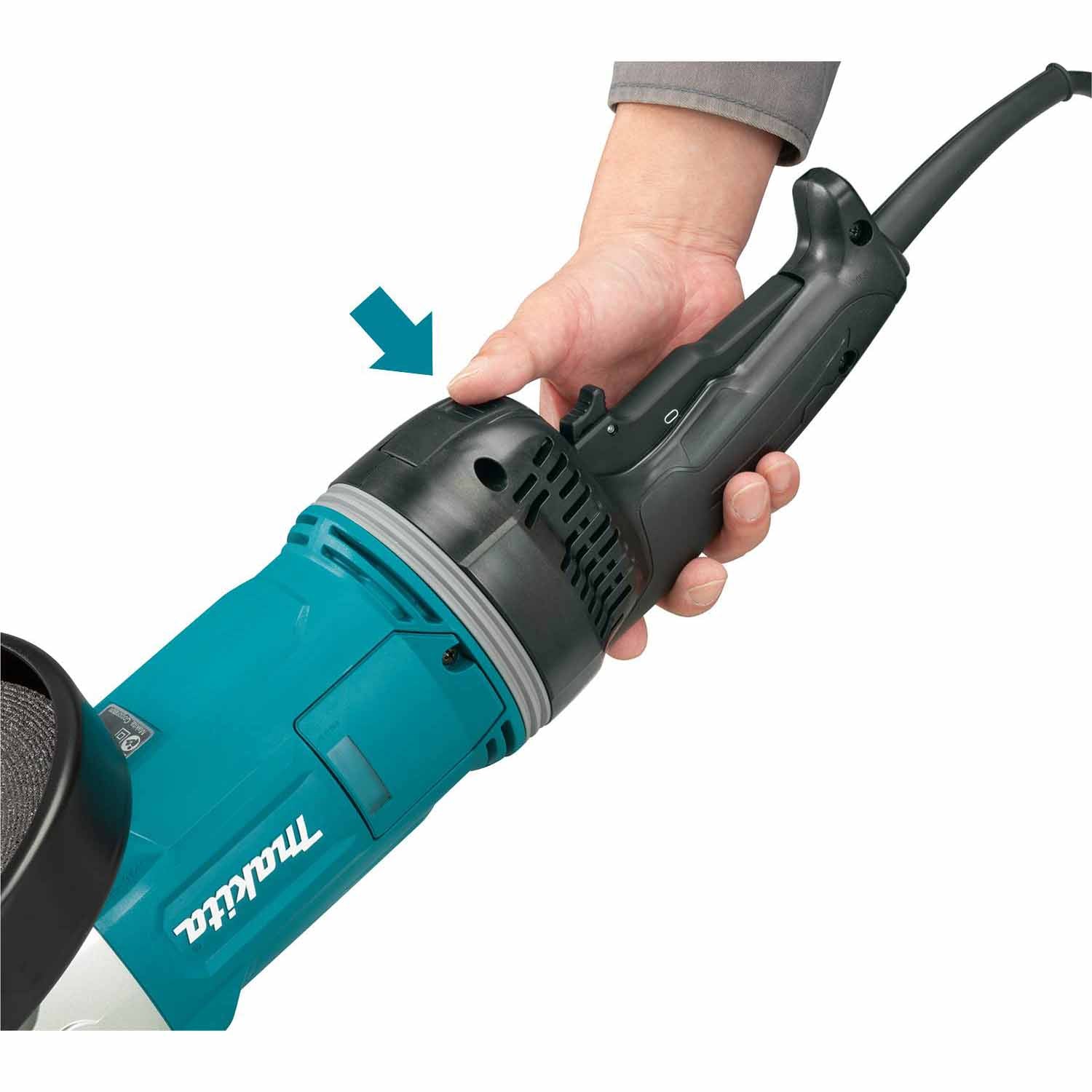 Makita GA7070X1 7" Angle Grinder, with AFT® and Brake - 4