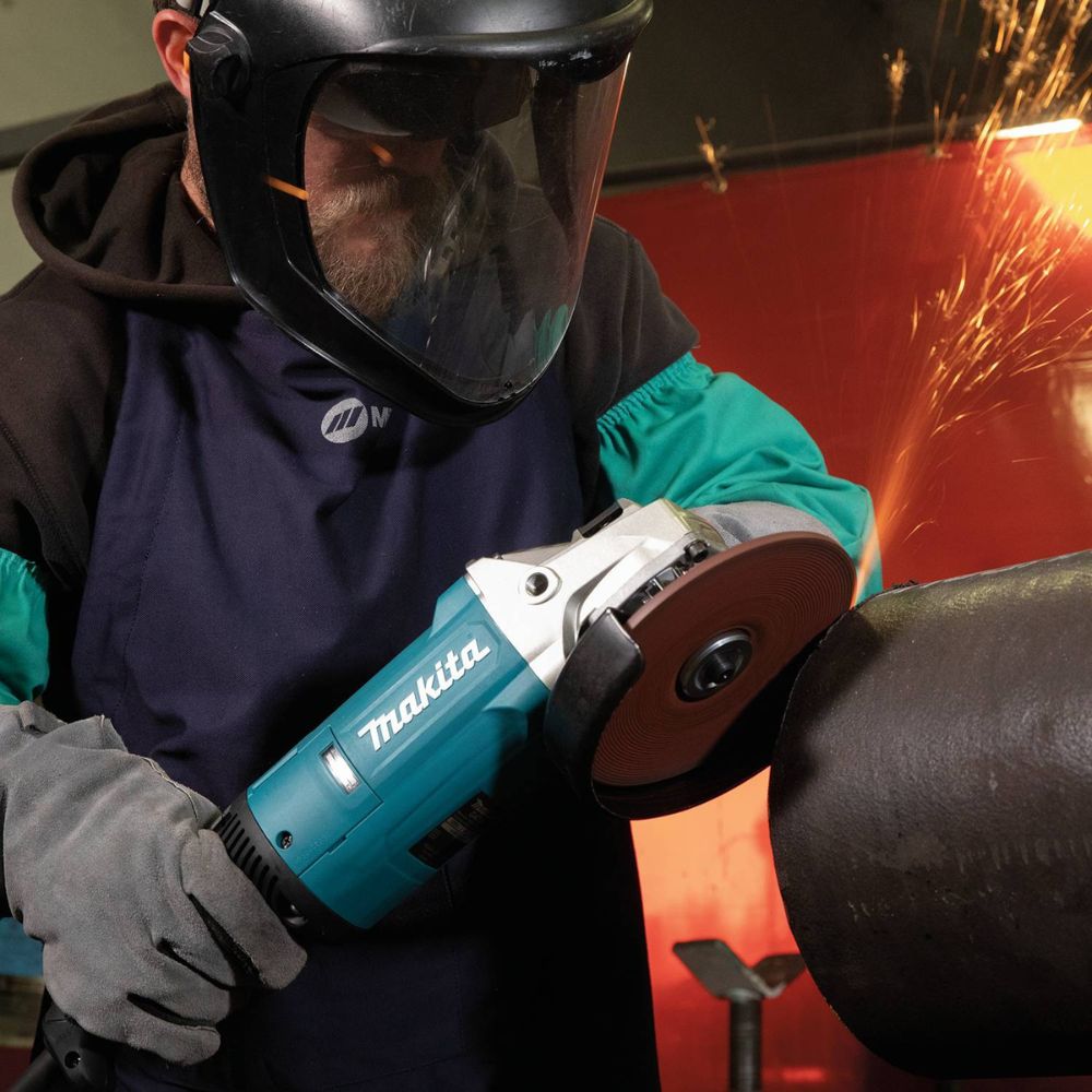 Makita GA7082 7" Angle Grinder, with Lock-On Switch - 10