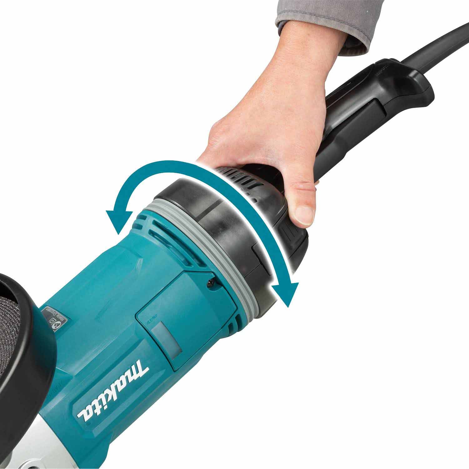 Makita GA9070X1 9" Angle Grinder, with AFT® and Brake - 3