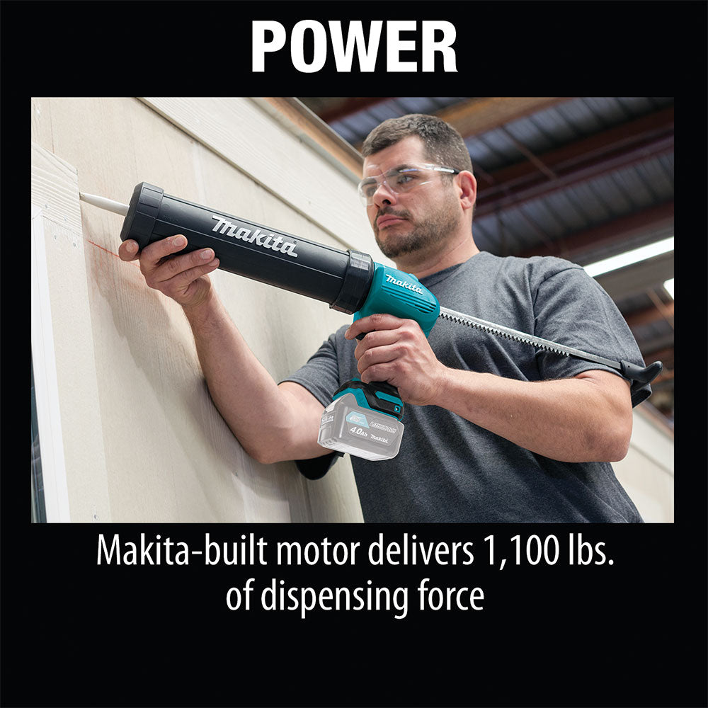 Makita GC01ZC 12V max CXT 29 oz. Caulk and Adhesive Gun (Tool Only) - 8