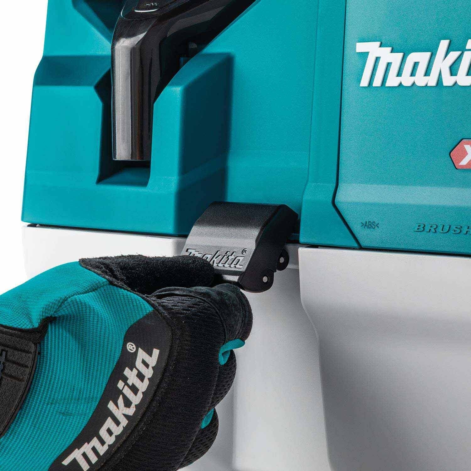 Makita GCV14Z 40V max XGT Brushless Cordless 2 Gallon HEPA Wet/Dry Dust Extractor/Vacuum, Tool Only - 10