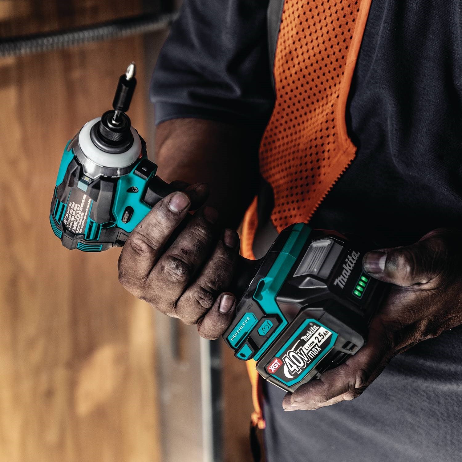 Makita GDT01D 40V max XGT® 4-Speed Impact Driver Kit (2.5Ah) - 19