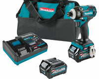 Makita GDT04D 40V max XGT Brushless High Torque 4-Speed Impact Driver Kit (2.5Ah Batteries)