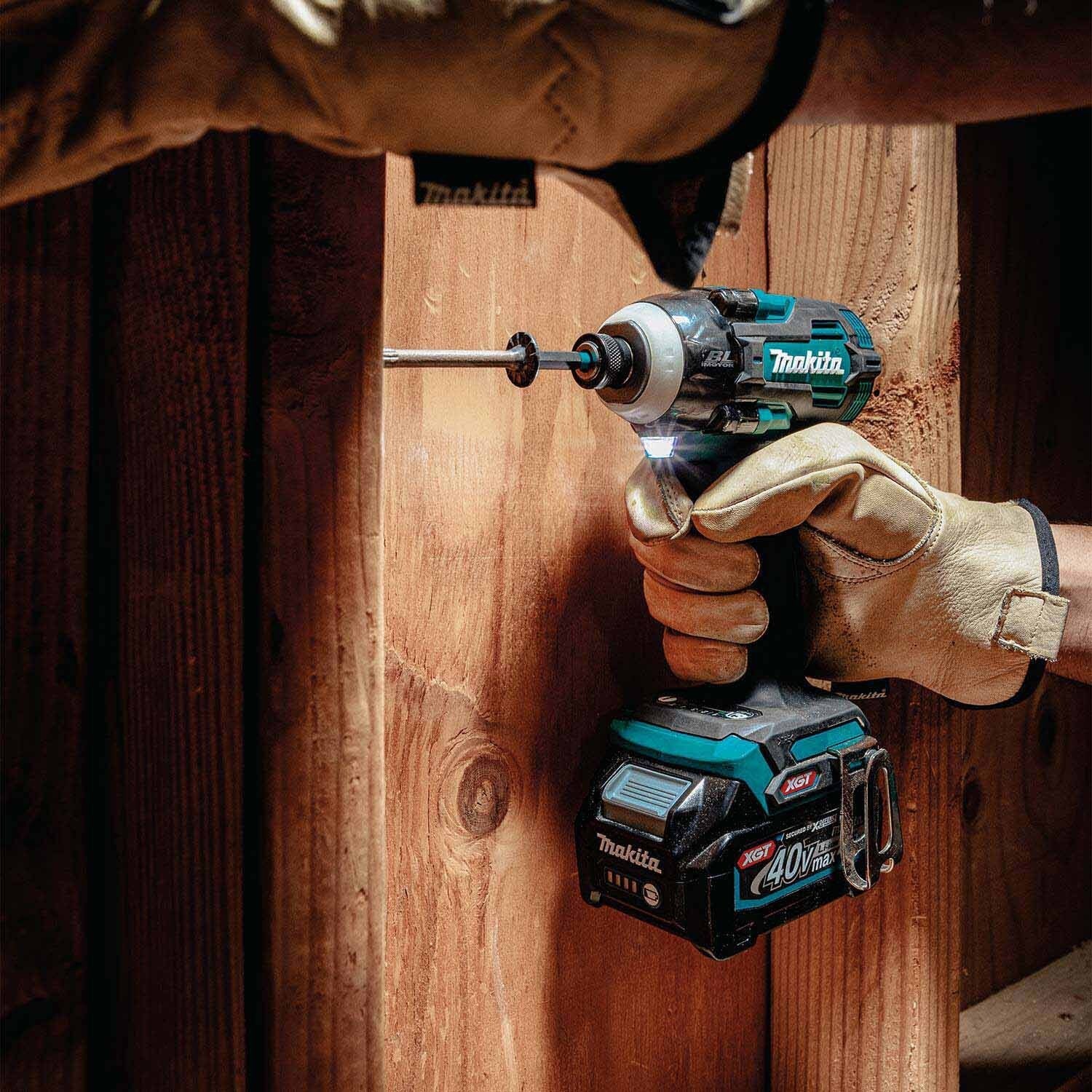 Makita GDT04D 40V max XGT Brushless High Torque 4-Speed Impact Driver Kit (2.5Ah Batteries) - 20