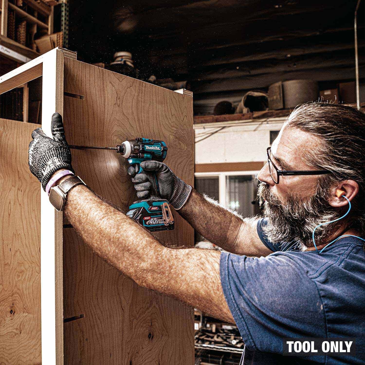 Makita GDT04Z 40V max XGT Brushless 4-Speed High Torque Impact Driver, Tool Only - 12