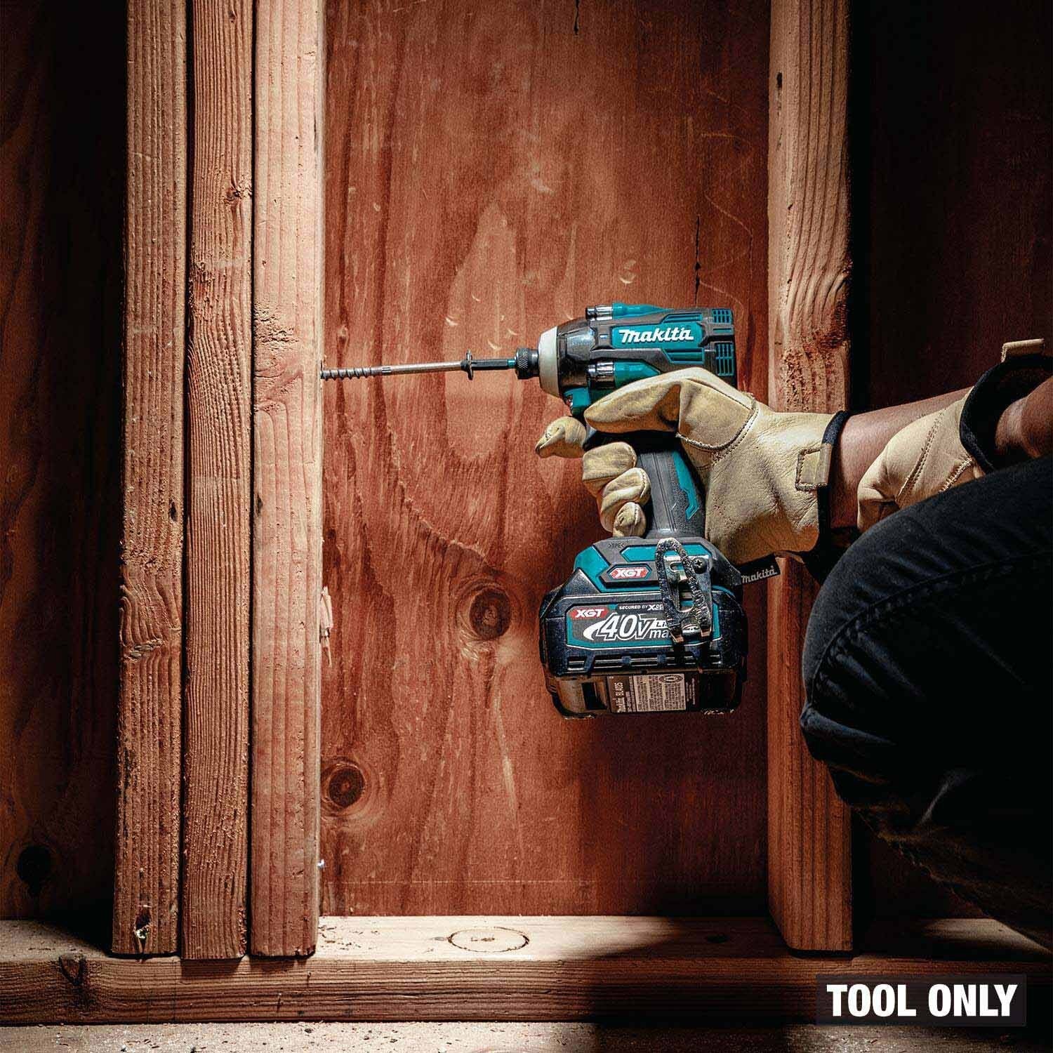 Makita GDT04Z 40V max XGT Brushless 4-Speed High Torque Impact Driver, Tool Only - 17