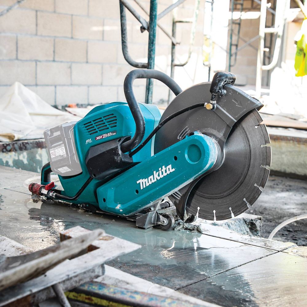 Makita GEC01Z 80V max (40V max X2) XGT Brushless 14" Power Cutter with AFT, Electric Brake, Tool Only - 11