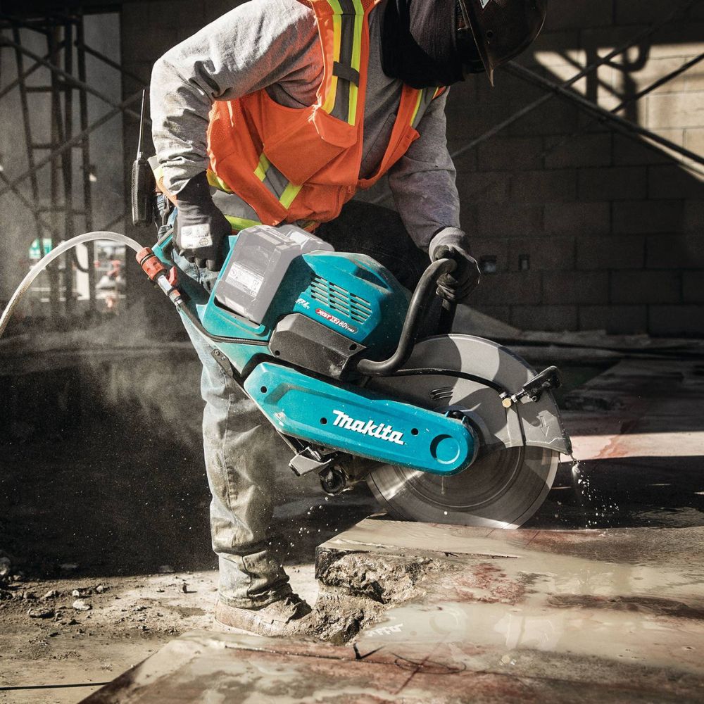 Makita GEC01Z 80V max (40V max X2) XGT Brushless 14" Power Cutter with AFT, Electric Brake, Tool Only - 12