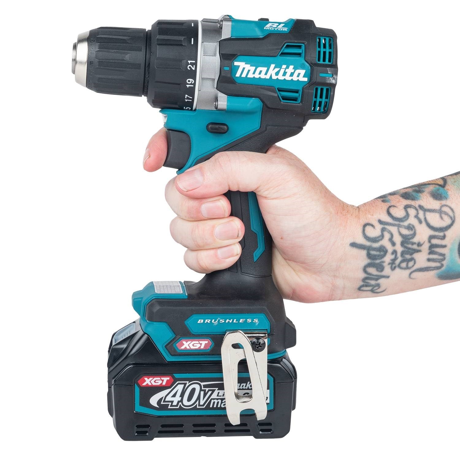 Makita GFD02D 40V max XGT® Compact 1/2" Driver-Drill Kit (2.5Ah) - 8