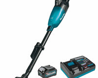 Makita GLC01M1 40V Max XGT Brushless Cordless 4-Speed HEPA Filter Compact Stick Vacuum Kit, with one battery (4.0Ah)