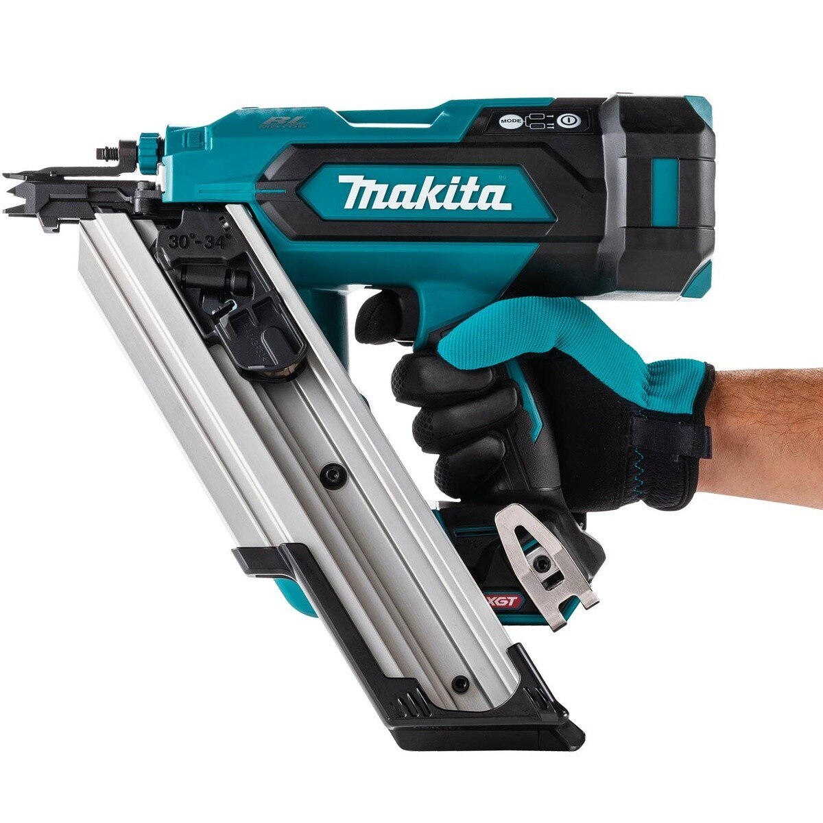 Makita GNB01Z 40V Max XGT Brushless Cordless 30 Degree Clipped Head 3-1/2" Framing Nailer Tool Only - 5