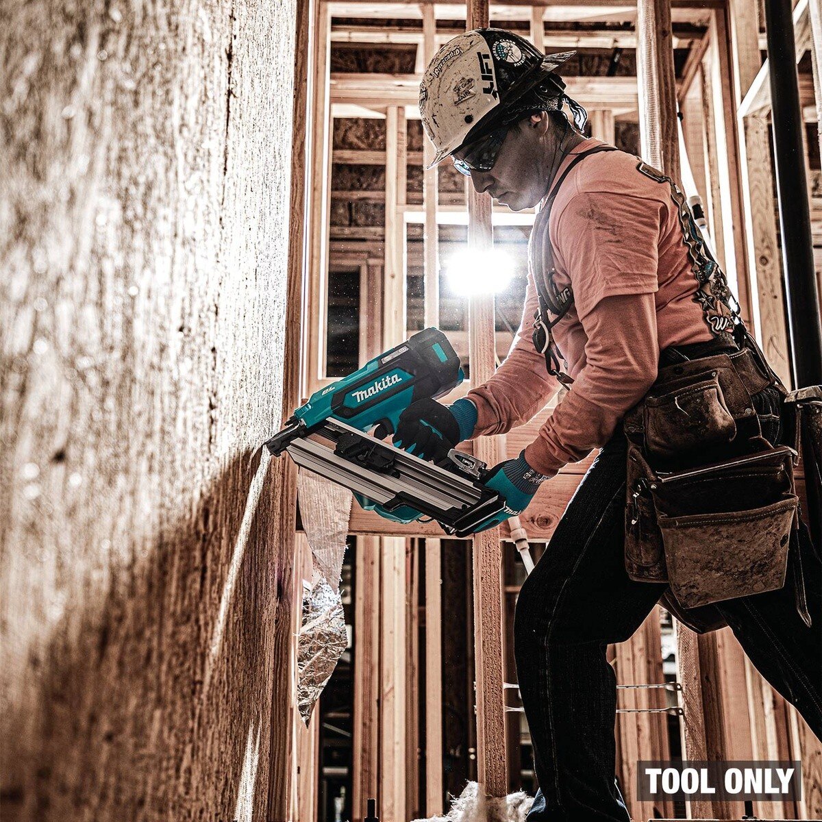 Makita GNB01Z 40V Max XGT Brushless Cordless 30 Degree Clipped Head 3-1/2" Framing Nailer Tool Only - 14