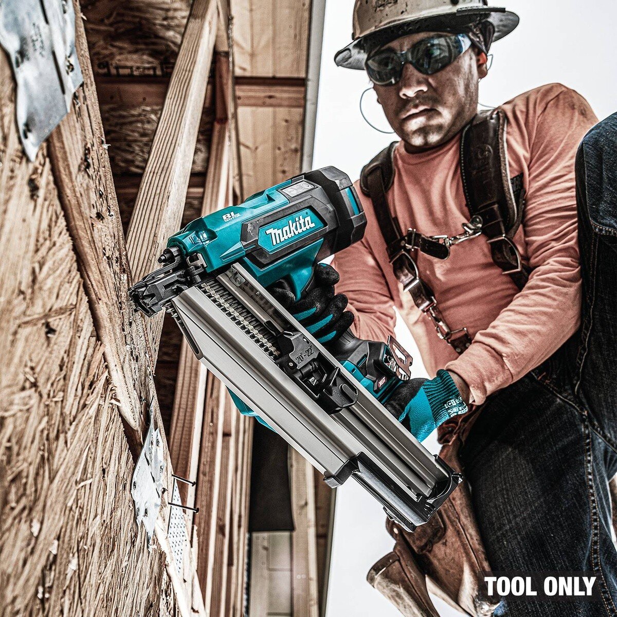 Makita GNB02Z 40V Max XGT Brushless Cordless 21 Degree Full Round Head 3-1/2" Framing Nailer (Tool Only) - 10