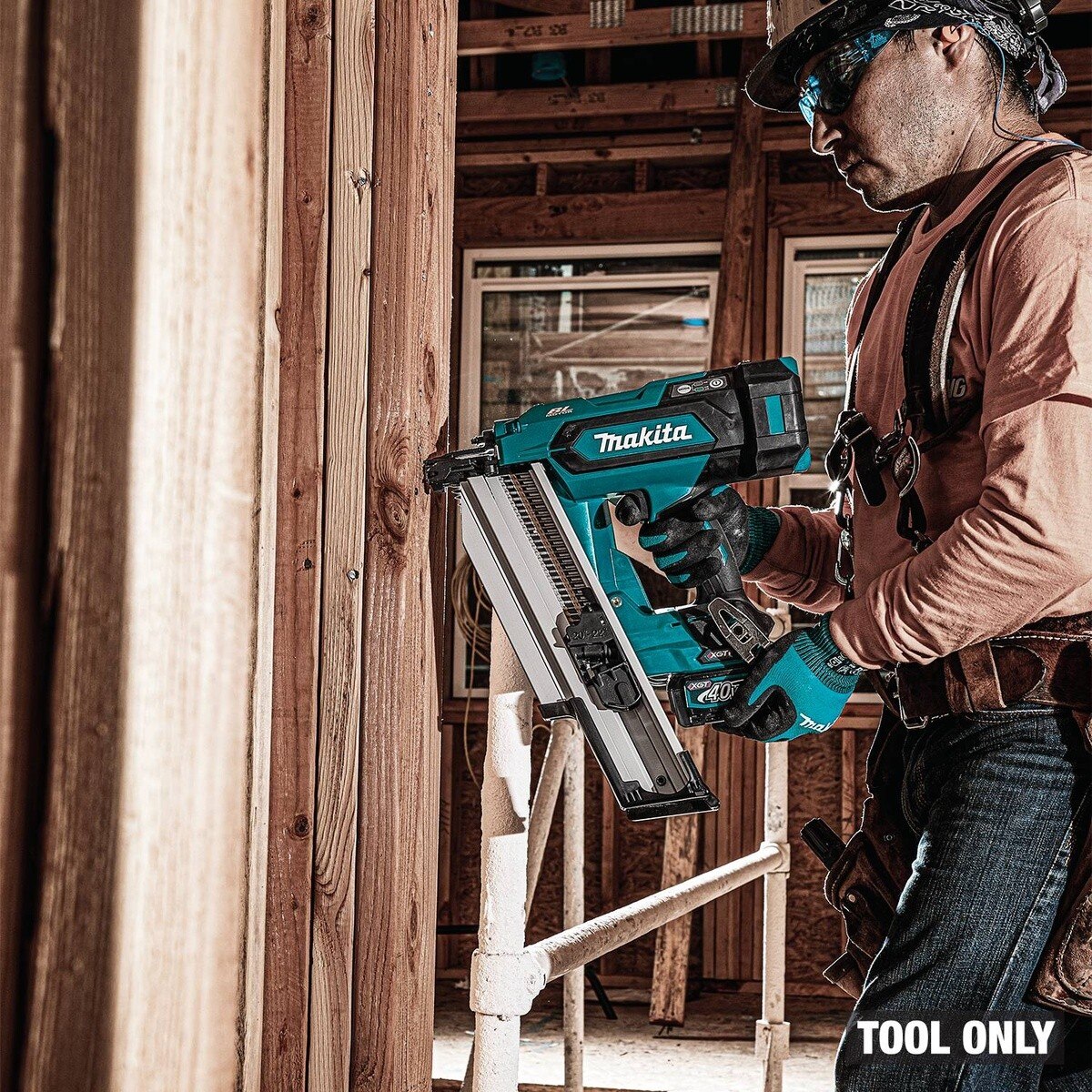 Makita GNB02Z 40V Max XGT Brushless Cordless 21 Degree Full Round Head 3-1/2" Framing Nailer (Tool Only) - 11