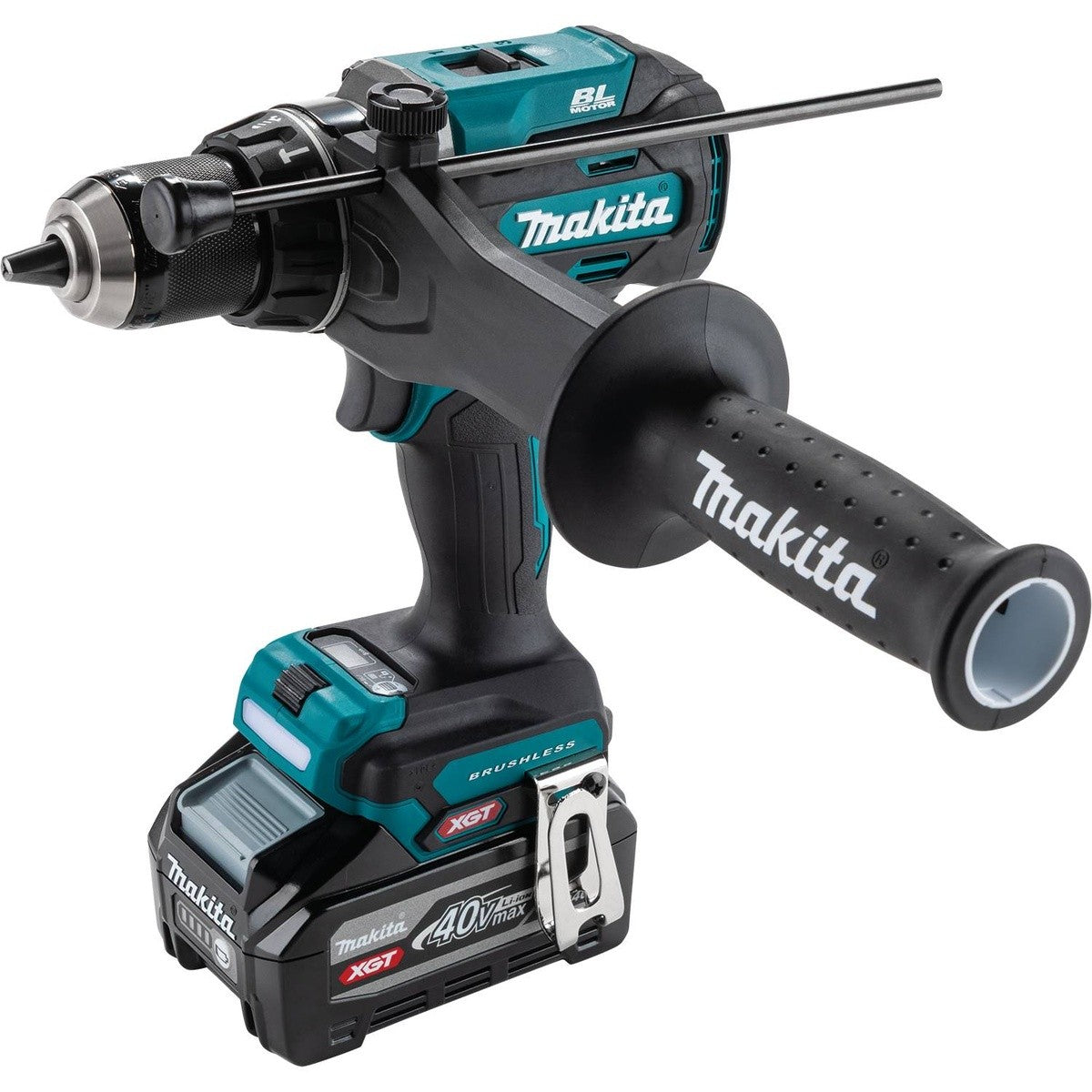 Makita GPH03SU1 40V max XGT Brushless Cordless 3-Speed 1/2" Hammer Driver-Drill Kit (4.0Ah Battery) - 2