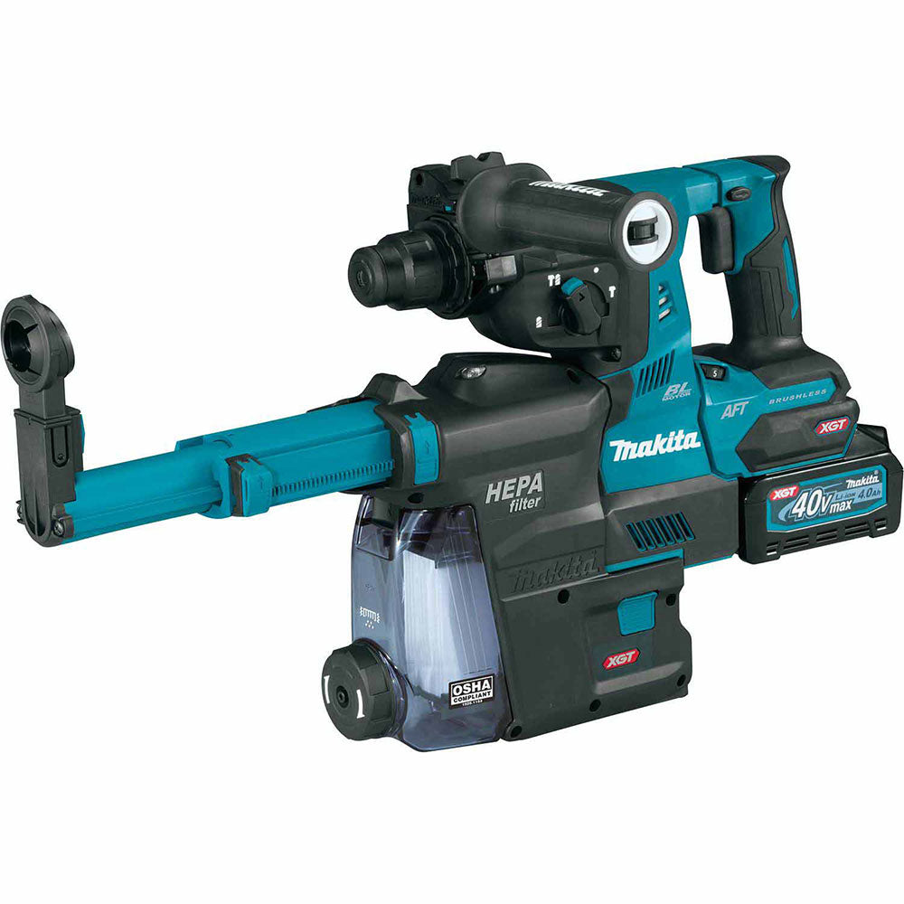 Makita GRH01M1W 40V max XGT 1-1/8" AVT Rotary Hammer Kit - 2