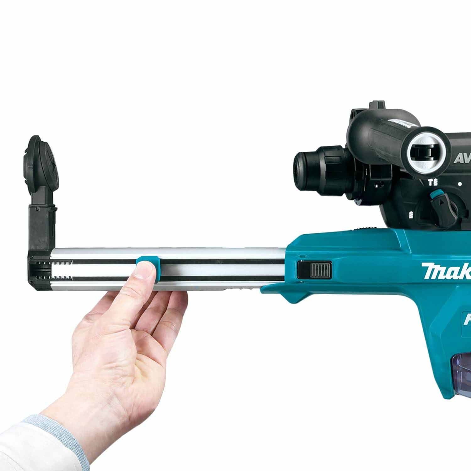 Makita GRH07ZW 40V max XGT Rotary Hammer (D-Handle) w/ Dust Extractor - 2