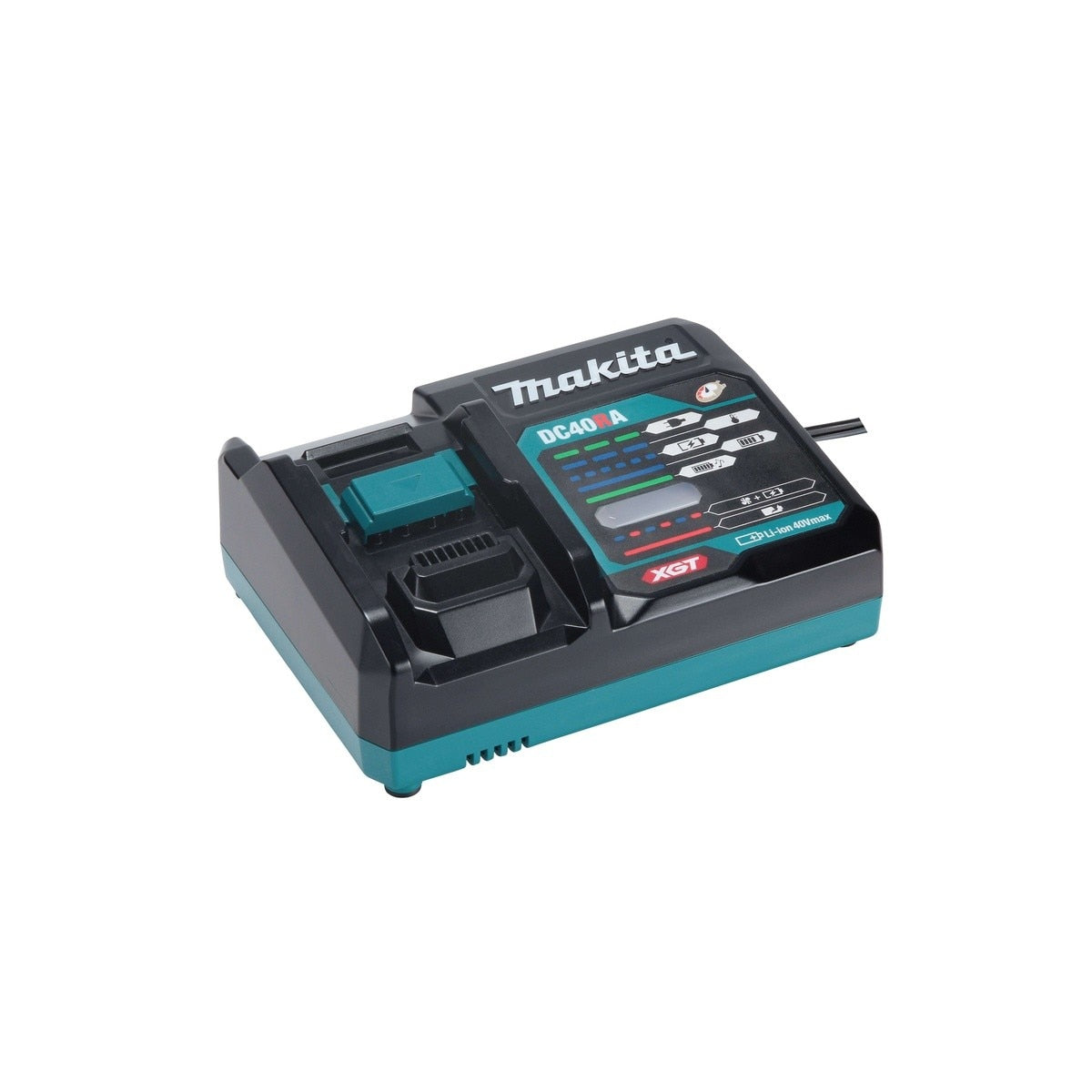Makita GRU06T 40V max XGT Brushless Cordless Brush Cutter Kit with 10 in. 4-Tooth Blade (2 Batteries, Charger, Harness) - 5