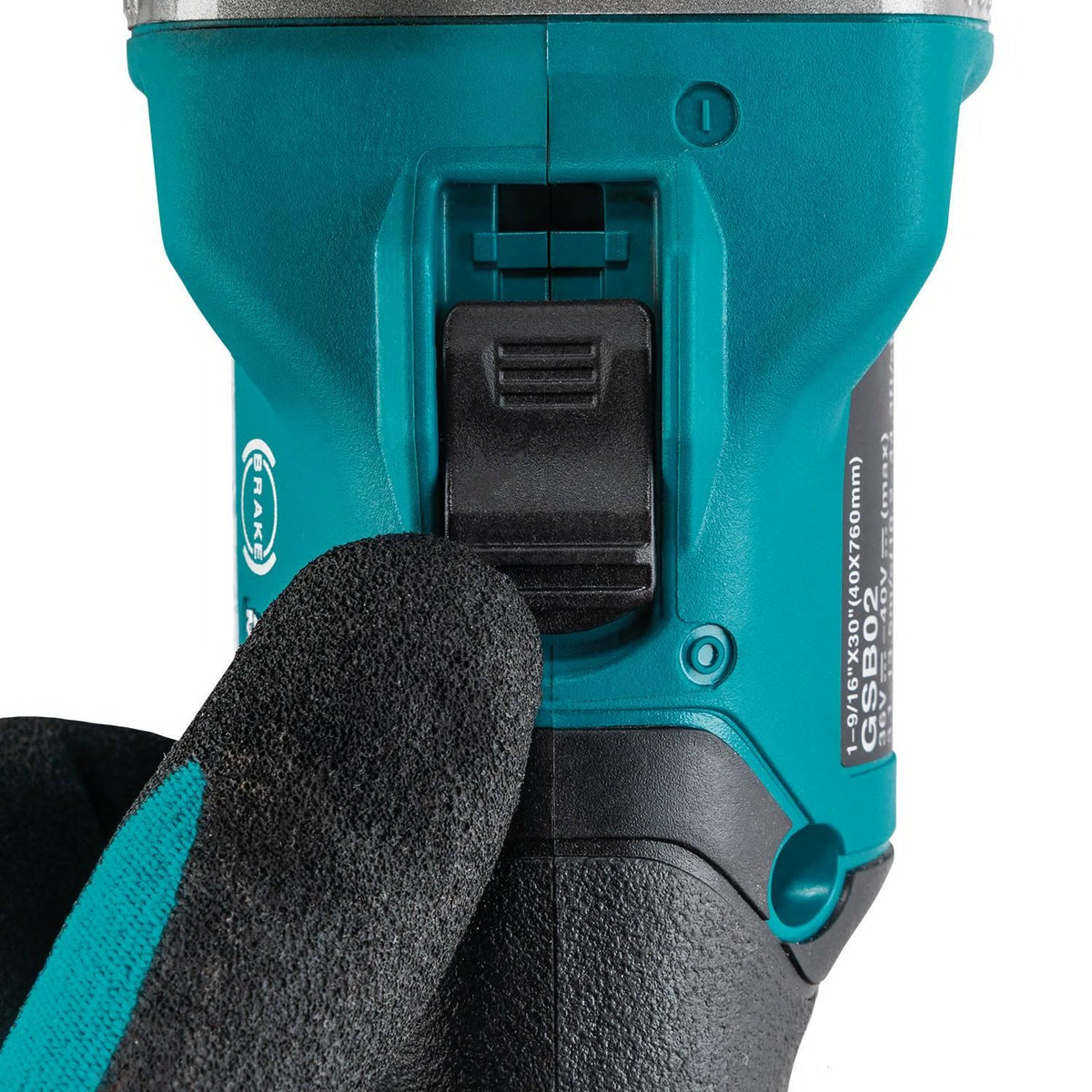 Makita GSB02Z 40V max XGT Brushless Cordless 1-9-16" x 30" Pipe Belt Sander Tool Only - 7