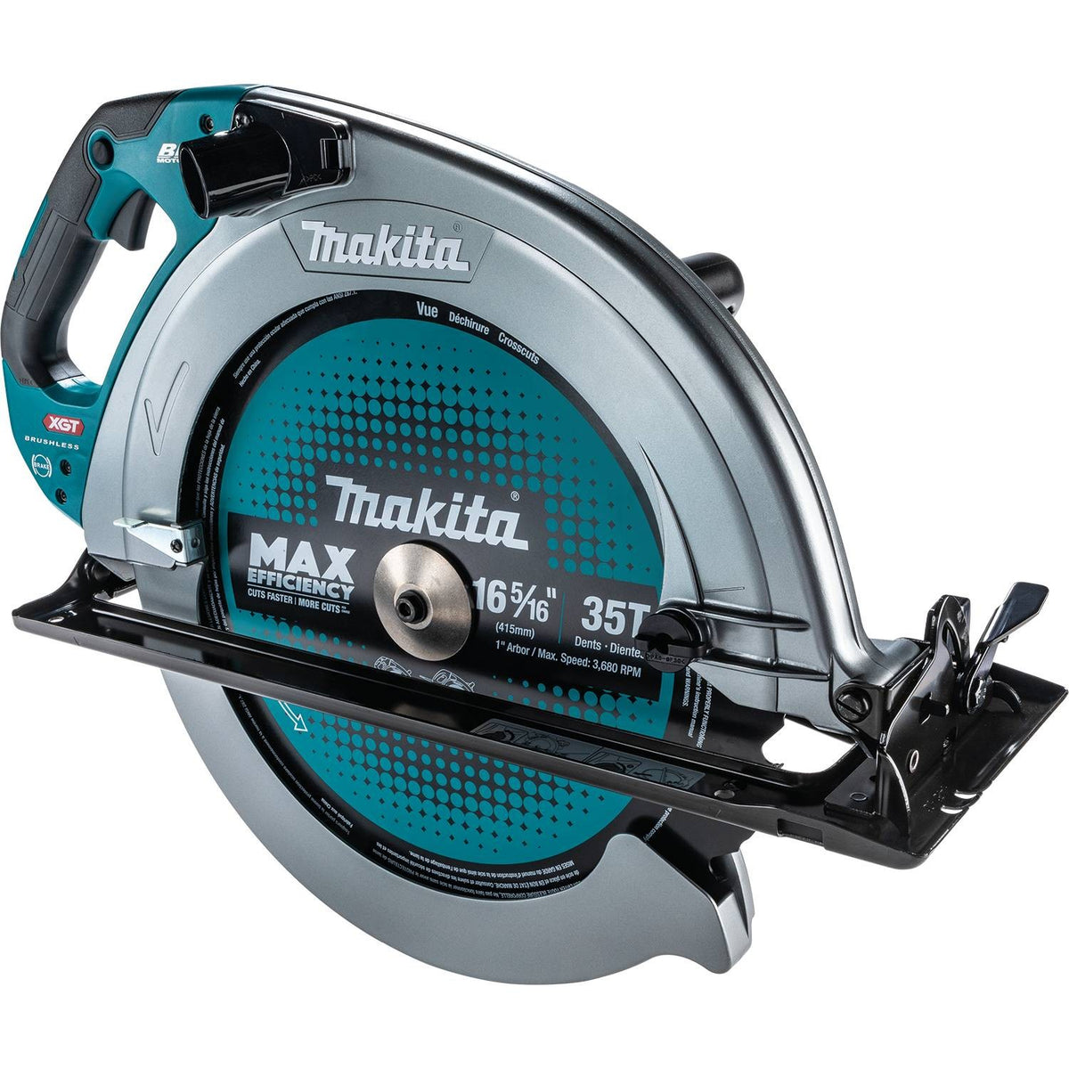 Makita GSH06Z 40V max XGT Brushless Cordless 16-5/16" Circular Saw Tool Only–High-Capacity Cordless - 2